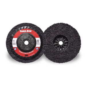 3M CLEAN & STRIP DISC DC 125MM BLACK